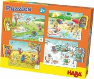 Hra/Hračka Jahreszeiten (Kinderpuzzle) 