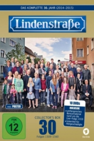 Wideo Lindenstraße, Das 30. Jahr. 30.Jahr, 10 DVDs (Collector's Box, Limited Edition) Barbara Piazza