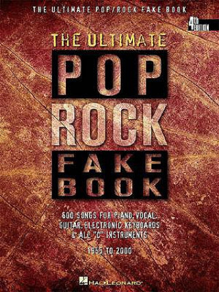 Kniha Ultimate Pop/Rock Fake Book Joel Whitburn