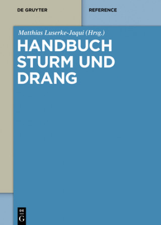 Книга Handbuch Sturm und Drang Matthias Luserke-Jaqui