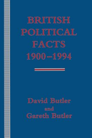 Carte British Political Facts 1900-1994 David Butler