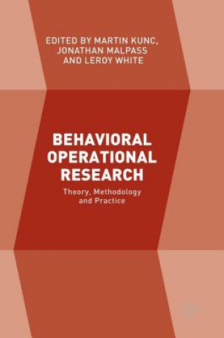 Boek Behavioral Operational Research Martin Kunc