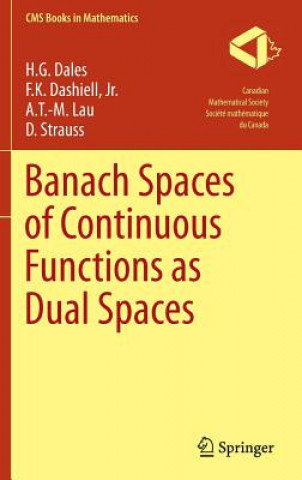 Carte Banach Spaces of Continuous Functions as Dual Spaces H. Garth Dales