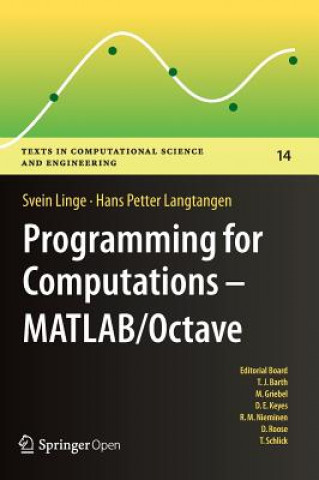 Kniha Programming for Computations  - MATLAB/Octave Svein Linge