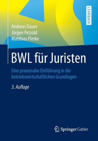 Kniha BWL fur Juristen Andreas Daum