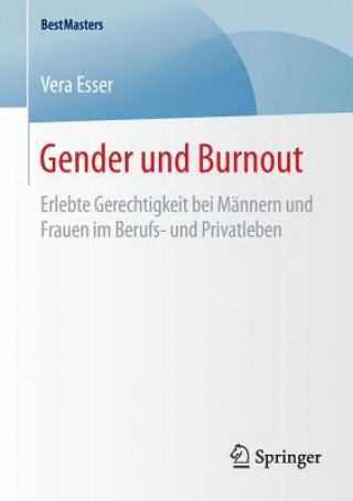 Kniha Gender Und Burnout Vera Esser