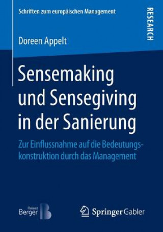 Книга Sensemaking Und Sensegiving in Der Sanierung Doreen Appelt