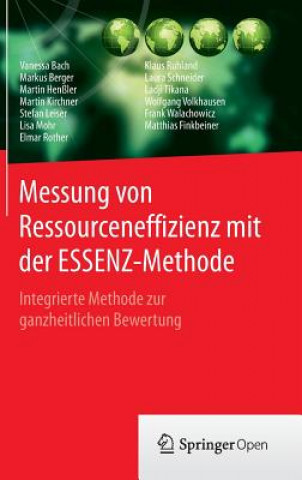 Buch Messung von Ressourceneffizienz mit der ESSENZ-Methode Vanessa Bach