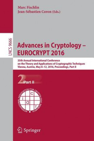 Könyv Advances in Cryptology - EUROCRYPT 2016 Marc Fischlin