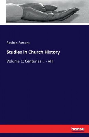 Kniha Studies in Church History Reuben Parsons