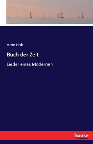 Książka Buch der Zeit Arno Holz