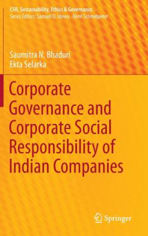 Kniha Corporate Governance and Corporate Social Responsibility of Indian Companies Saumitra N. Bhaduri