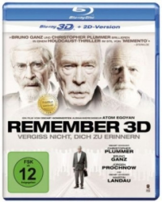 Video Remember 3D, Blu-ray Christopher Donaldson