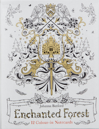 Materiale tipărite Enchanted Forest: 12 Colour-in Notecards Johanna Batsford