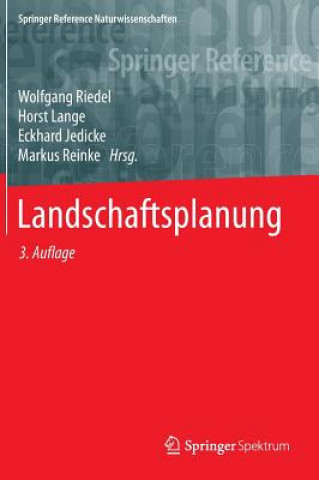 Kniha Landschaftsplanung Wolfgang Riedel