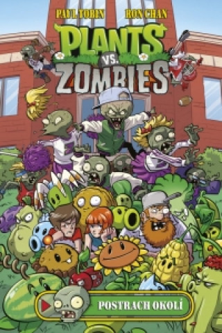Книга Plants vs. Zombies Postrach okolí Paul Tobin