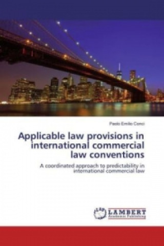 Carte Applicable law provisions in international commercial law conventions Paolo Emilio Conci