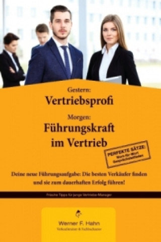 Könyv Gestern: Vertriebsprofi - Morgen: Führungskraft im Vertrieb Werner F. Hahn