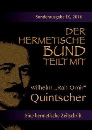 Kniha Hermetische Bund Teilt Mit Johannes H Von Hohenstatten