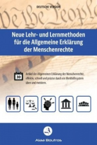 Carte Neue Lehr- und Lernmethoden für die Allgemeine Erklärung der Menschenrechte Alaa Boutros