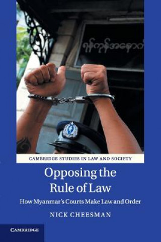 Kniha Opposing the Rule of Law Nick Cheesman