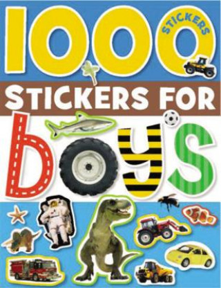 Книга 1000 Stickers for Boys Make Believe Ideas Ltd
