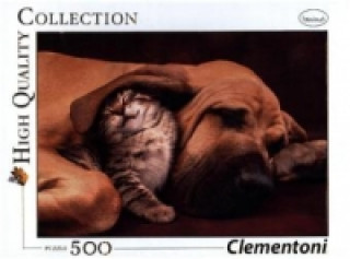 Játék Clementoni Puzzle Cuddles 500 dílků 