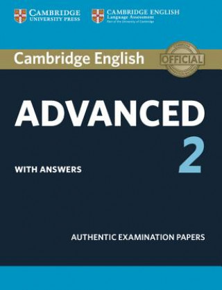 Könyv Cambridge English Advanced 2 Student's Book with answers Corporate Author Cambridge ESOL