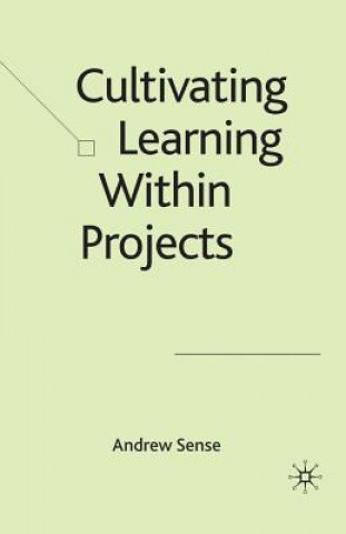 Kniha Cultivating Learning within Projects A. Sense