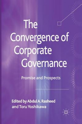 Kniha The Convergence of Corporate Governance Abdul Rasheed