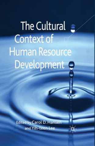 Livre The Cultural Context of Human Resource Development C. Hansen