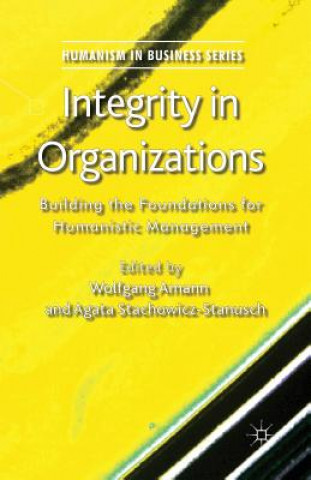 Kniha Integrity in Organizations W. Amann