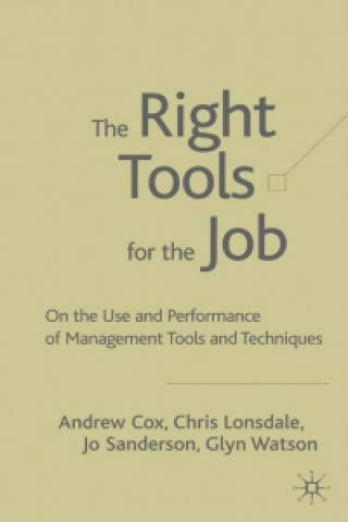 Kniha The Right Tools for the Job A. Cox