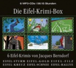 Audio Die Eifel-Krimi-Box, 6 MP3-CDs Jacques Berndorf