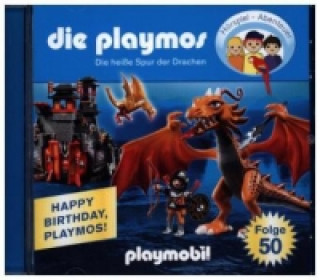 Audio Die Playmos - Die heiße Spur der Drachen, 1 Audio-CD 