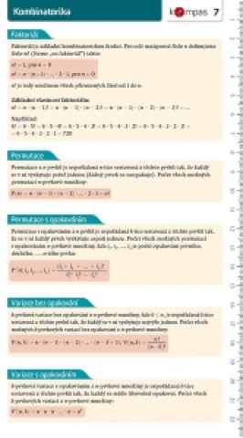 Книга Matematika s přehledem 7 – Kombinatorika 
