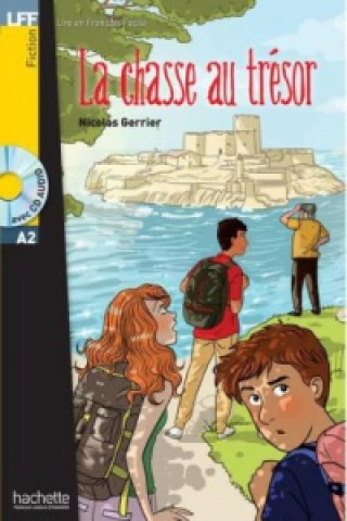 Könyv La chasse au trésor, m. Audio-CD Nicolas Gerrier