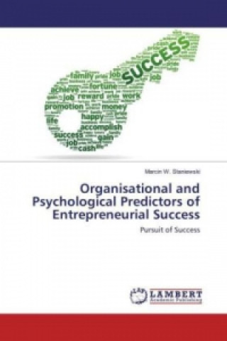 Könyv Organisational and Psychological Predictors of Entrepreneurial Success Marcin W. Staniewski