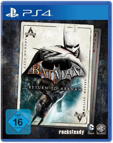 Digital Batman, Return to Arkham, 1 PS4-Blu-ray Disc 