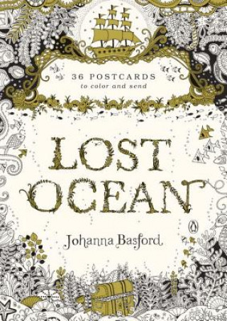 Книга Lost Ocean: 36 Postcards to Color and Send Johanna Basford