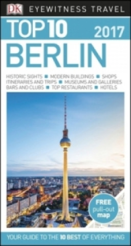 Carte DK Eyewitness Top 10 Travel Guide Berlin 