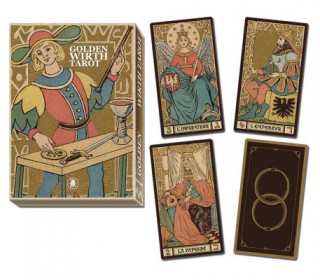 Materiale tipărite Golden Tarot of Wirth Grand Trumps Lo Scarabeo