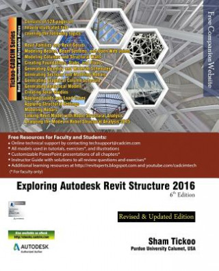 Carte Exploring Autodesk Revit Structure 2016, 6th Edition Prof Sham Tickoo Purdue Univ
