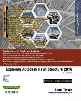 Βιβλίο Exploring Autodesk Revit Structure 2016, 6th Edition Prof Sham Tickoo Purdue Univ