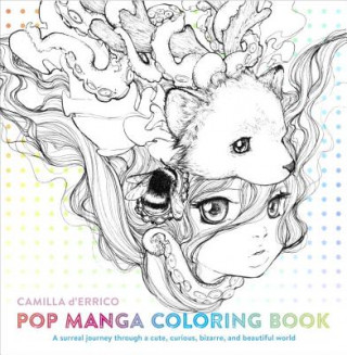 Książka Pop Manga Coloring Book Camilla D'Errico