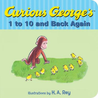 Book Curious George's 1 to 10 and Back Again H A Rey