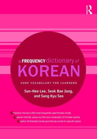 Kniha Frequency Dictionary of Korean Sun-Hee Lee