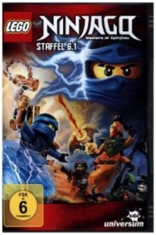 Video LEGO Ninjago. Staffel.6.1, 1 DVD 