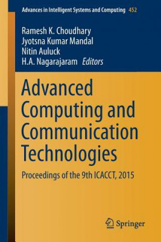 Książka Advanced Computing and Communication Technologies Ramesh K. Choudhary