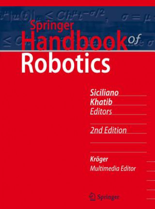 Carte Springer Handbook of Robotics Bruno Siciliano